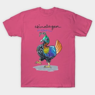 himalayan monal bird cute T-Shirt